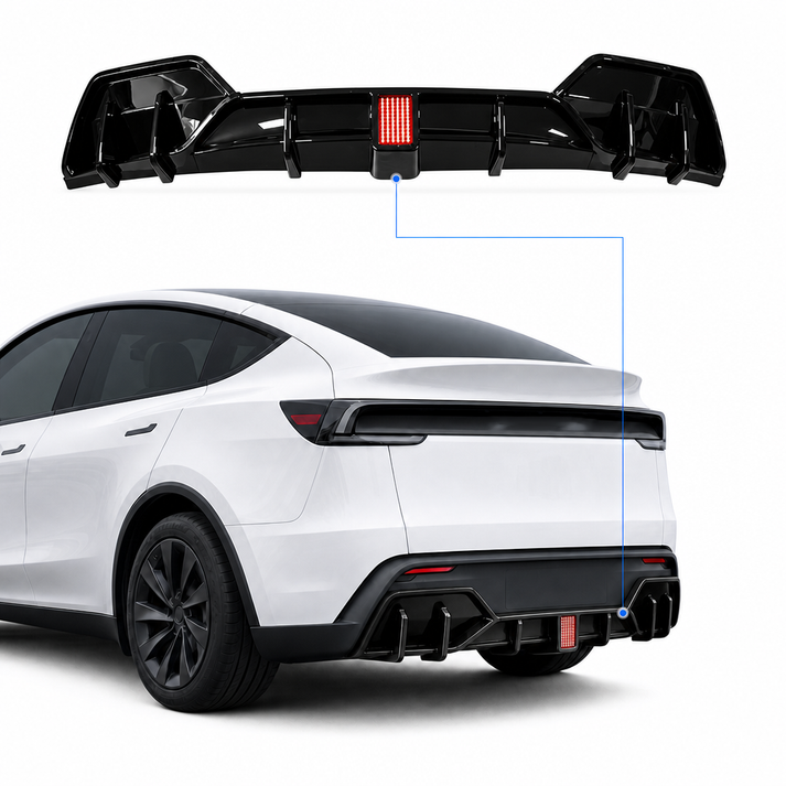 Sos Light Strobe - Para Tesla Model Y Juniper: Difusor