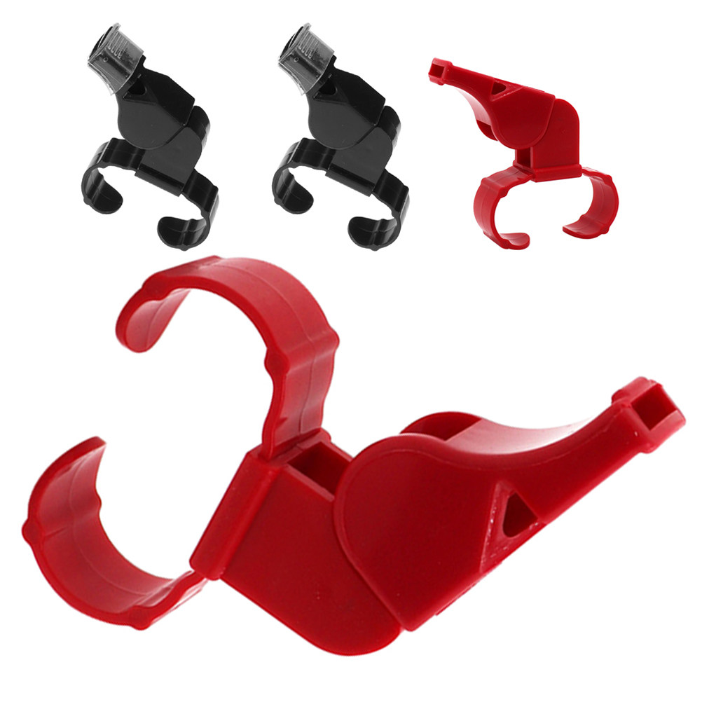 Emergency Whistle Loud - 4 silbatos de árbitro con doble