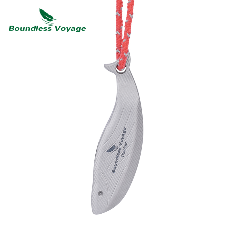 Emergency Whistle Loud - Silbato de supervivencia de titanio Boundless