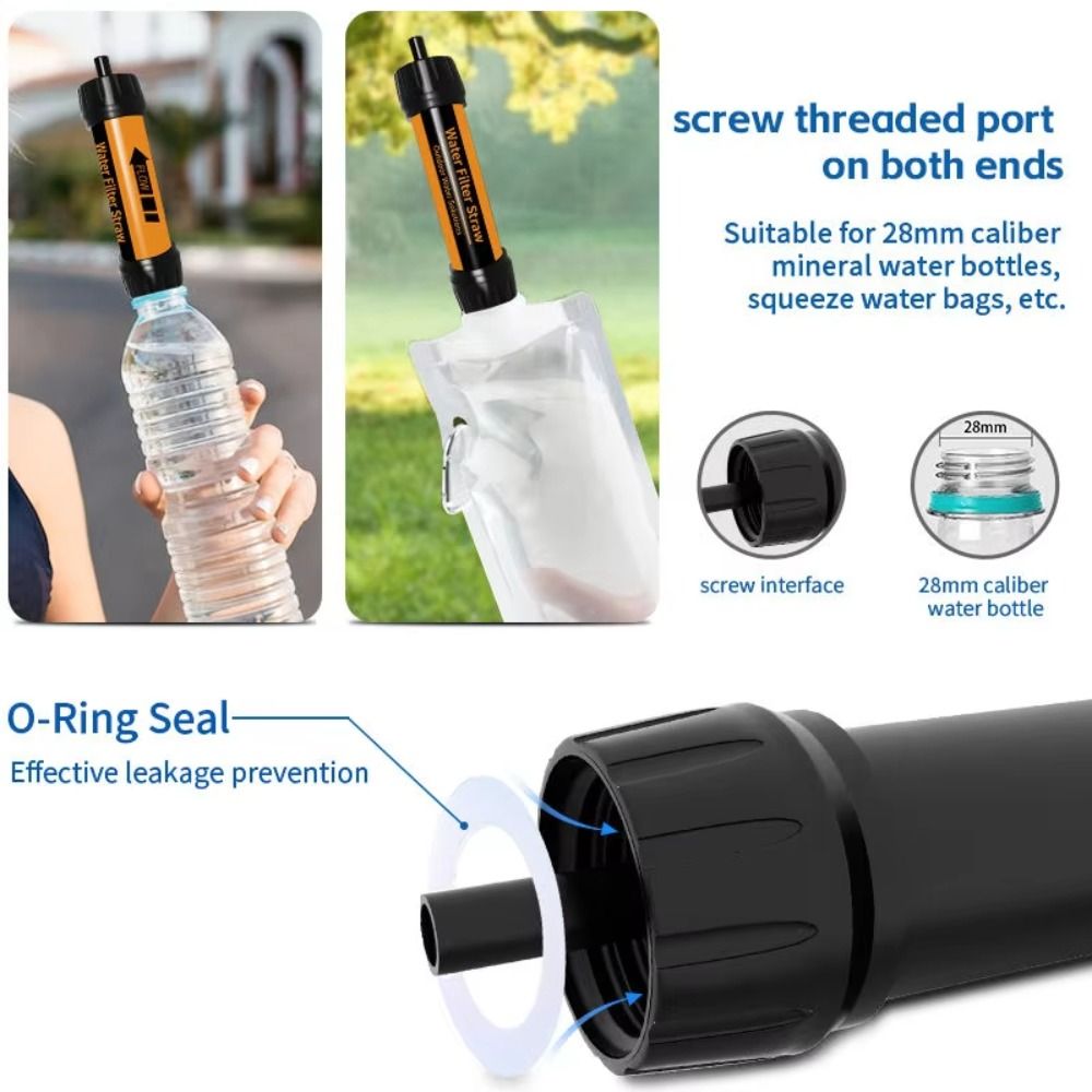 Mini Pajita Purificadora de Ag - Water Purification Straw reseña y precio