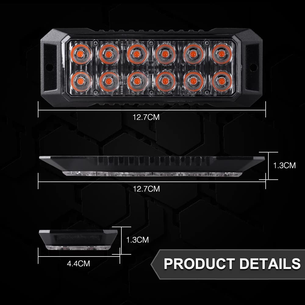 New12-LED estroboscópico inter - Sos Light Strobe reseña y precio