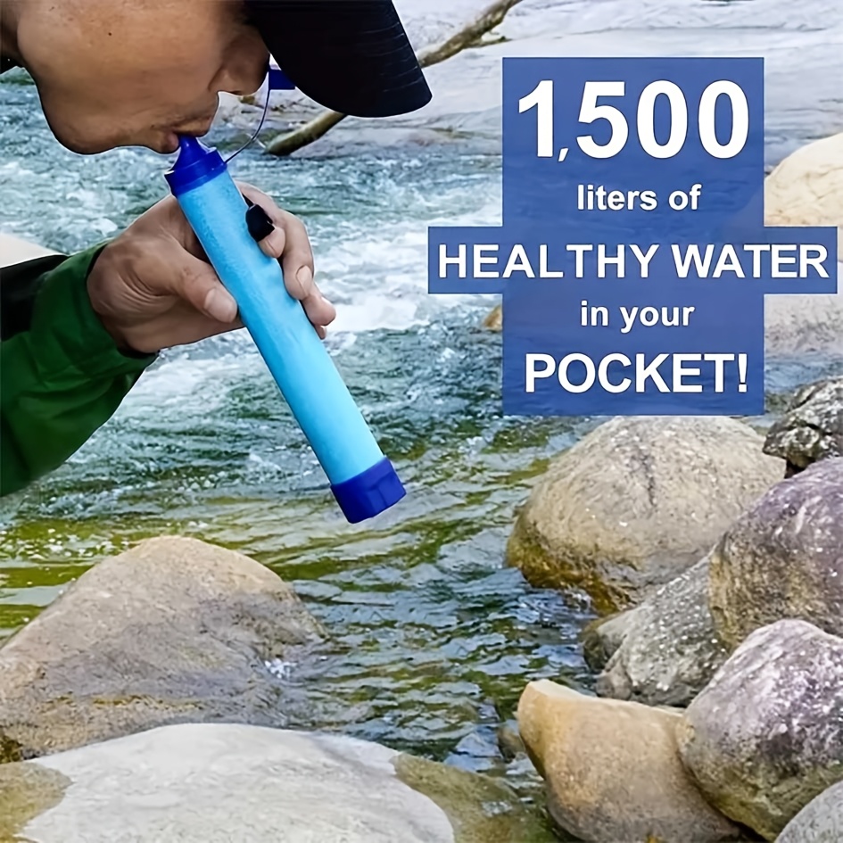 Pajita portátil para la purifi - Water Purification Straw reseña y precio