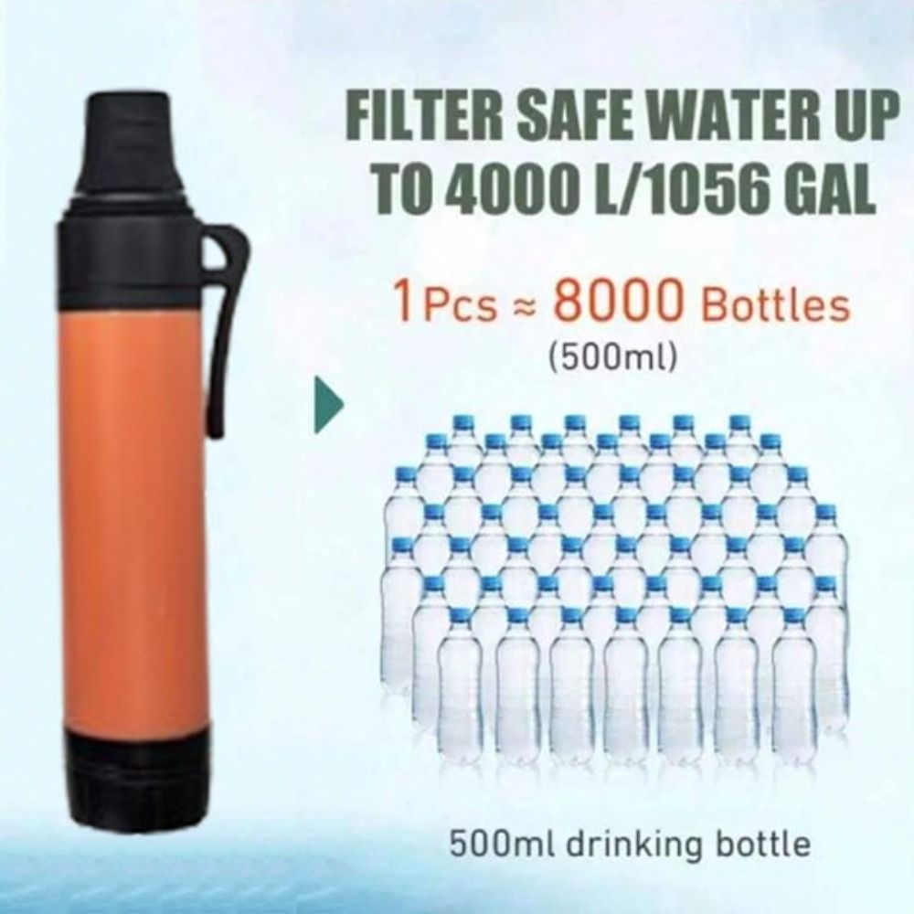 Mini Pajita Purificadora de Ag - Water Purification Straw reseña y precio